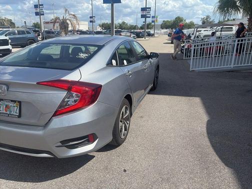 Silver 2019 Honda Civic LX
