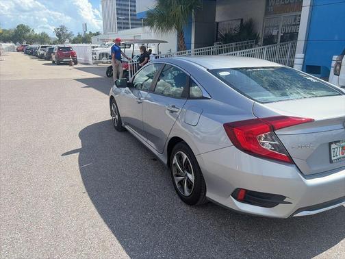 Silver 2019 Honda Civic LX