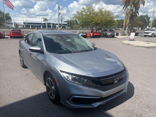 Silver 2019 Honda Civic LX