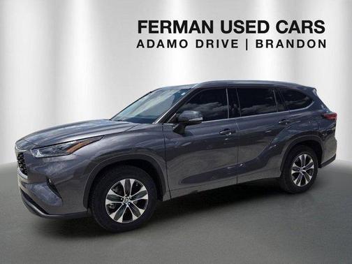 Magnetic Gray 2021 Toyota Highlander XLE
