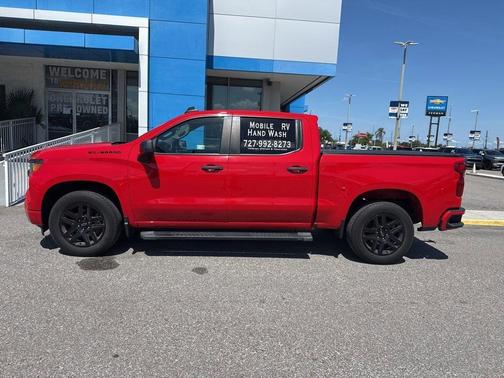 Red 2023 Chevrolet Silverado 1500 Custom