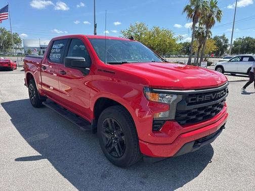 Red 2023 Chevrolet Silverado 1500 Custom
