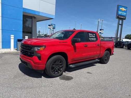 Red 2023 Chevrolet Silverado 1500 Custom