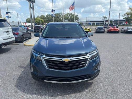 Lakeshore Blue Metallic 2024 Chevrolet Equinox LT