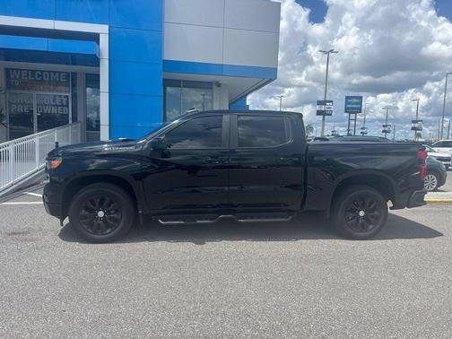 Black 2023 Chevrolet Silverado 1500 Custom