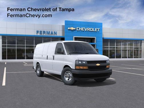 White 2026 Chevrolet Express 2500 Work Van