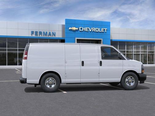 White 2026 Chevrolet Express 2500 Work Van