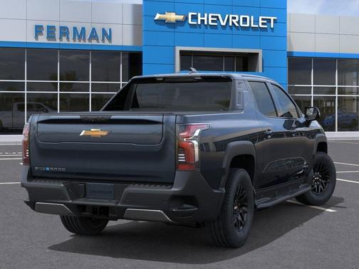Blue 2026 Chevrolet Silverado EV LT