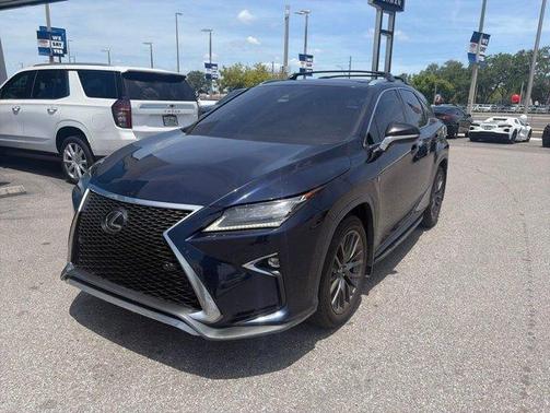 Blue 2019 Lexus RX 350 F Sport