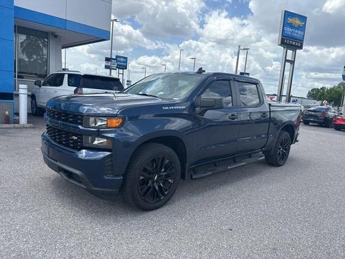 Northsky Blue Metallic 2020 Chevrolet Silverado 1500 Custom