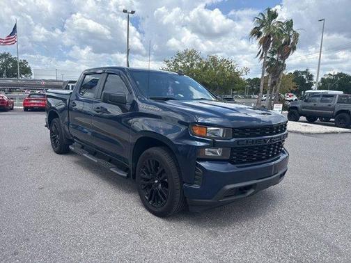 Northsky Blue Metallic 2020 Chevrolet Silverado 1500 Custom