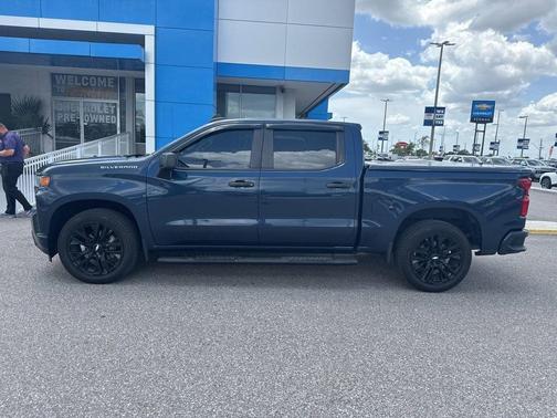 Northsky Blue Metallic 2020 Chevrolet Silverado 1500 Custom