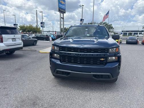 Northsky Blue Metallic 2020 Chevrolet Silverado 1500 Custom