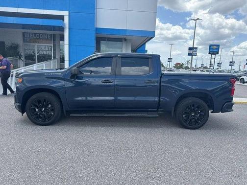 Northsky Blue Metallic 2020 Chevrolet Silverado 1500 Custom