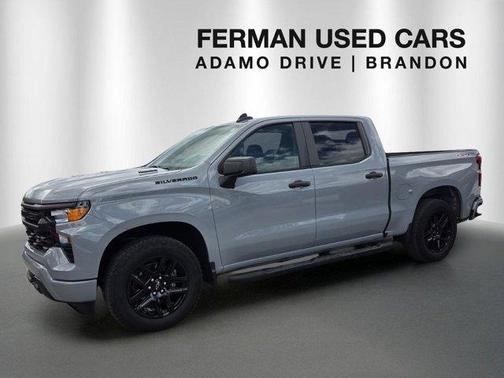 Slate Gray Metallic 2025 Chevrolet Silverado 1500 Custom