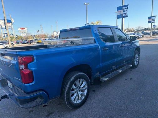 Glacier Blue Metallic 2023 Chevrolet Silverado 1500 Custom