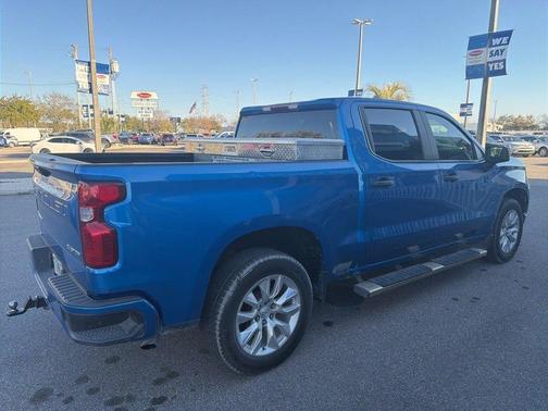 Glacier Blue Metallic 2023 Chevrolet Silverado 1500 Custom
