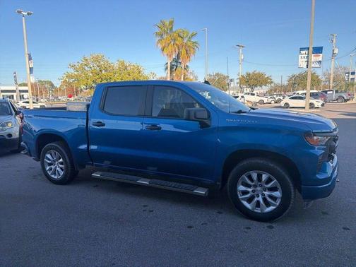 Glacier Blue Metallic 2023 Chevrolet Silverado 1500 Custom