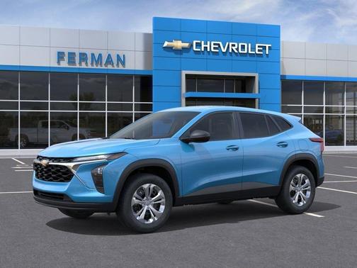 Blue 2026 Chevrolet Trax LS