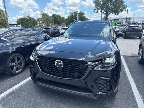 Jet Black Mica 2025 Mazda CX-70 3.3 Turbo Preferred Package
