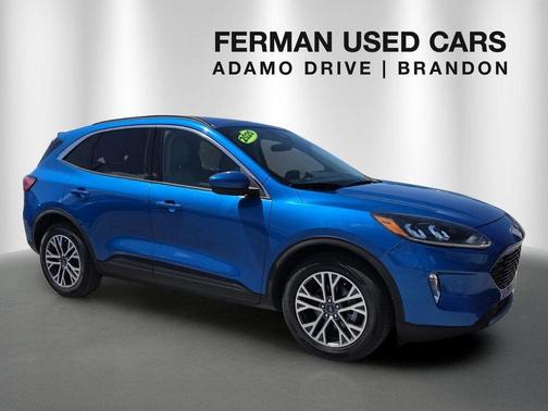 Blue 2020 Ford Escape SEL