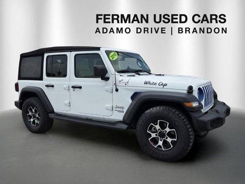 Bright White Clearcoat 2018 Jeep Wrangler Unlimited Sport
