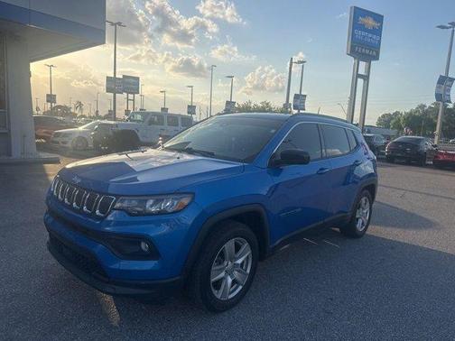 Laser Blue 2022 Jeep Compass Latitude