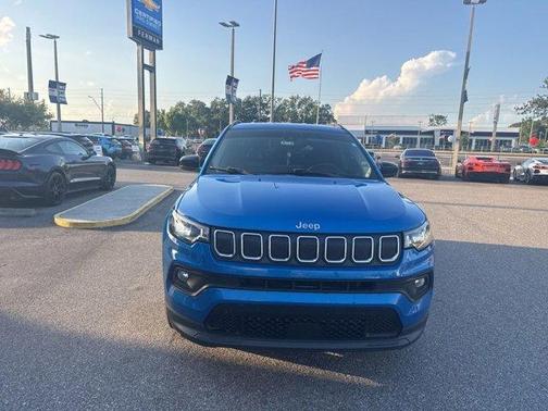 Laser Blue 2022 Jeep Compass Latitude