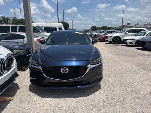 Deep Crystal Blue Mica 2021 Mazda Mazda6 Touring