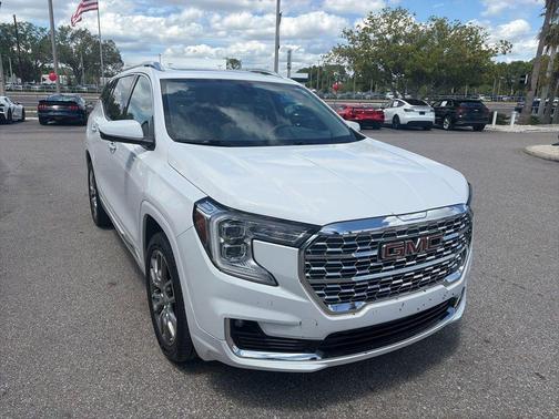 Summit White 2023 GMC Terrain Denali