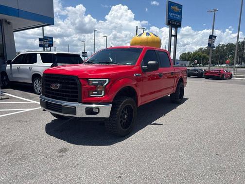 Red 2017 Ford F-150