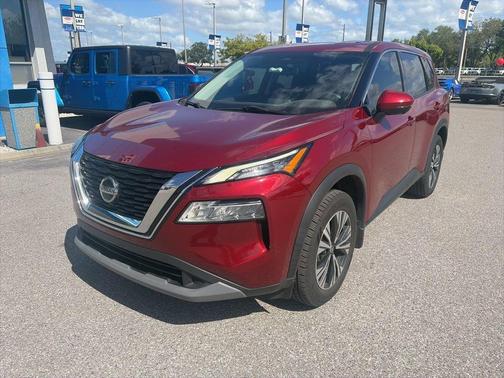 Scarlet Ember 2021 Nissan Rogue SV