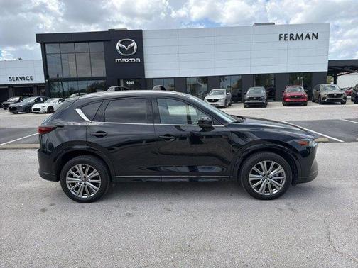 Jet Black Mica 2023 Mazda CX-5 2.5 Turbo Signature