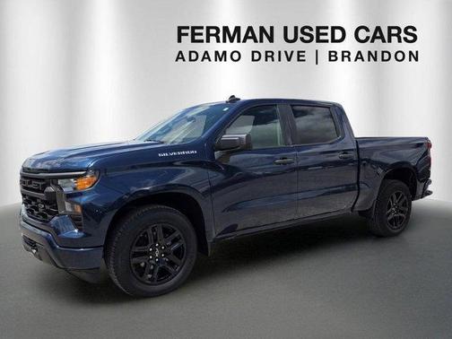 Northsky Blue Metallic 2023 Chevrolet Silverado 1500 Custom