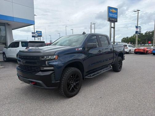 Northsky Blue Metallic 2020 Chevrolet Silverado 1500 Custom Trail Boss
