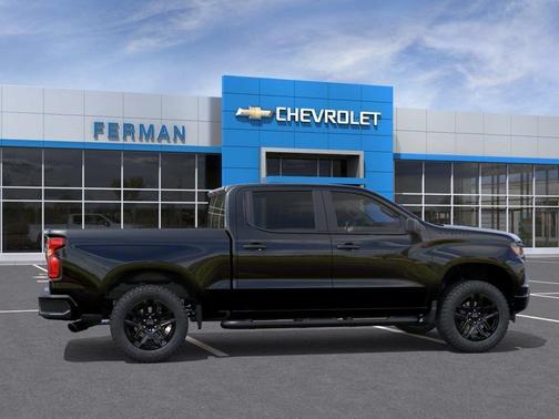 Black 2026 Chevrolet Silverado 1500 Custom