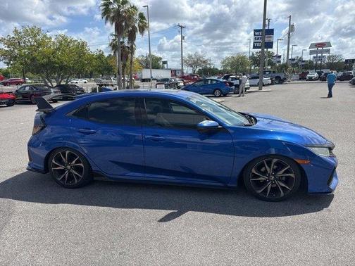 Blue 2018 Honda Civic Sport Touring