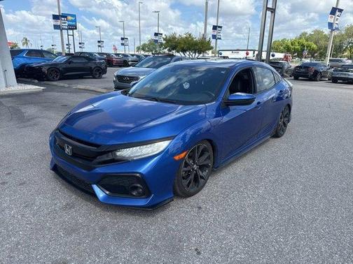 Blue 2018 Honda Civic Sport Touring
