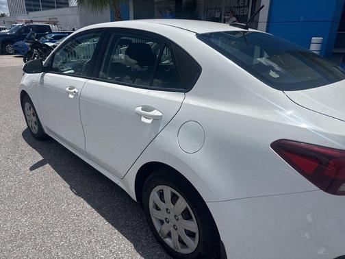 Clear White 2023 Kia Rio LX