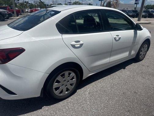 Clear White 2023 Kia Rio LX