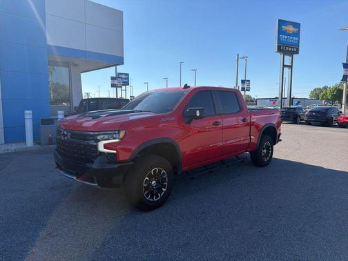 Red 2022 Chevrolet Silverado 1500 ZR2