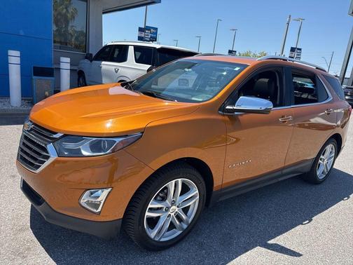 Orange Burst Metallic 2018 Chevrolet Equinox Premier w/1LZ