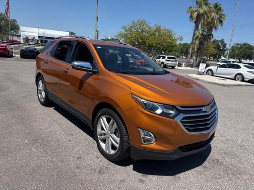 Orange Burst Metallic 2018 Chevrolet Equinox Premier w/1LZ