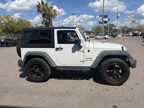 Bright White Clearcoat 2015 Jeep Wrangler Sport
