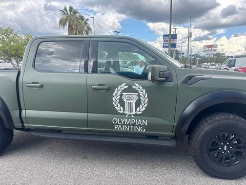 Green 2024 Ford F-150 Raptor