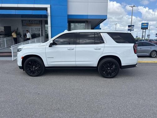 Summit White 2021 Chevrolet Tahoe High Country