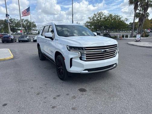 Summit White 2021 Chevrolet Tahoe High Country