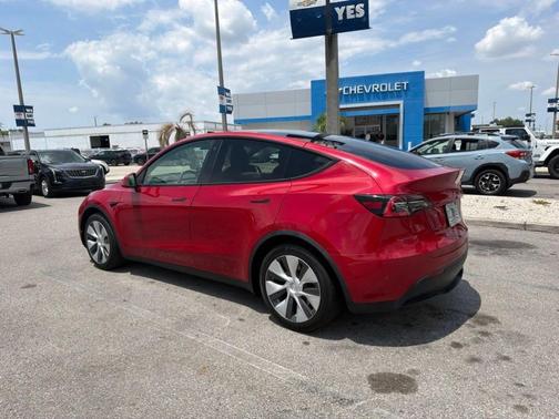 Red Multi 2021 Tesla Model Y Standard Range