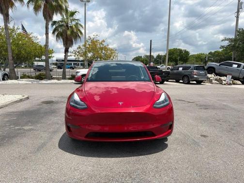 Red Multi 2021 Tesla Model Y Standard Range