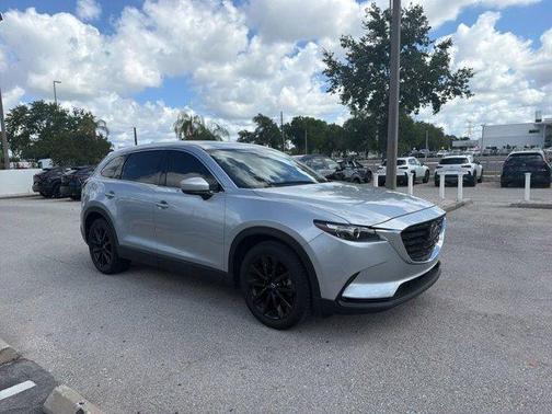 Sonic Silver Metallic 2023 Mazda CX-9 Touring Plus